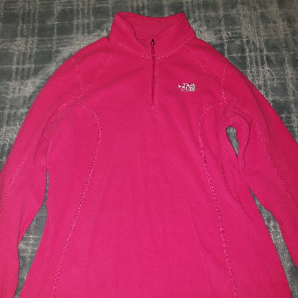 The North Face fleece pullover size L